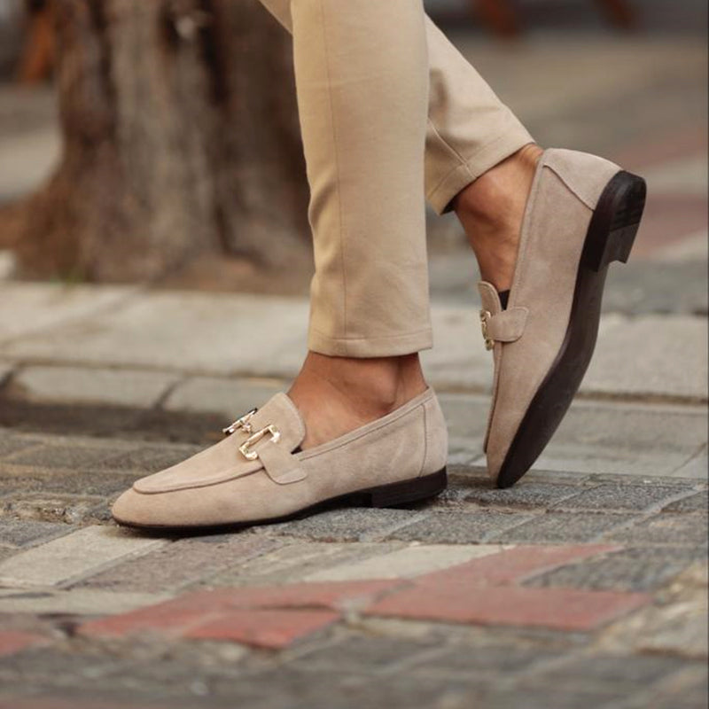 Luxury Suede Slip On Shoes for Men - Olytrend