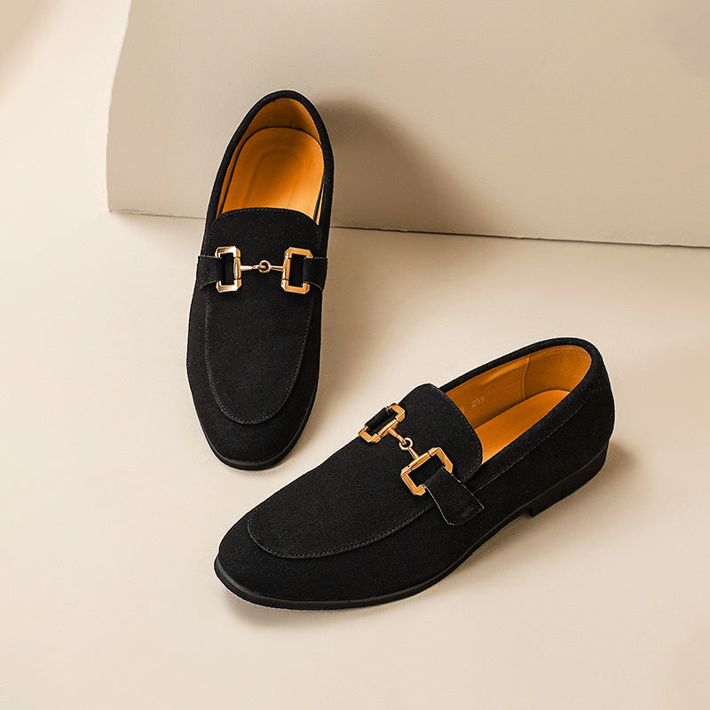 Luxury Suede Slip On Shoes for Men