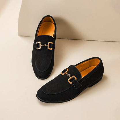 Luxury Suede Slip On Shoes for Men