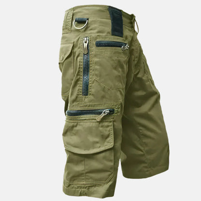 Men's Practical Knee Length Cargo Shorts