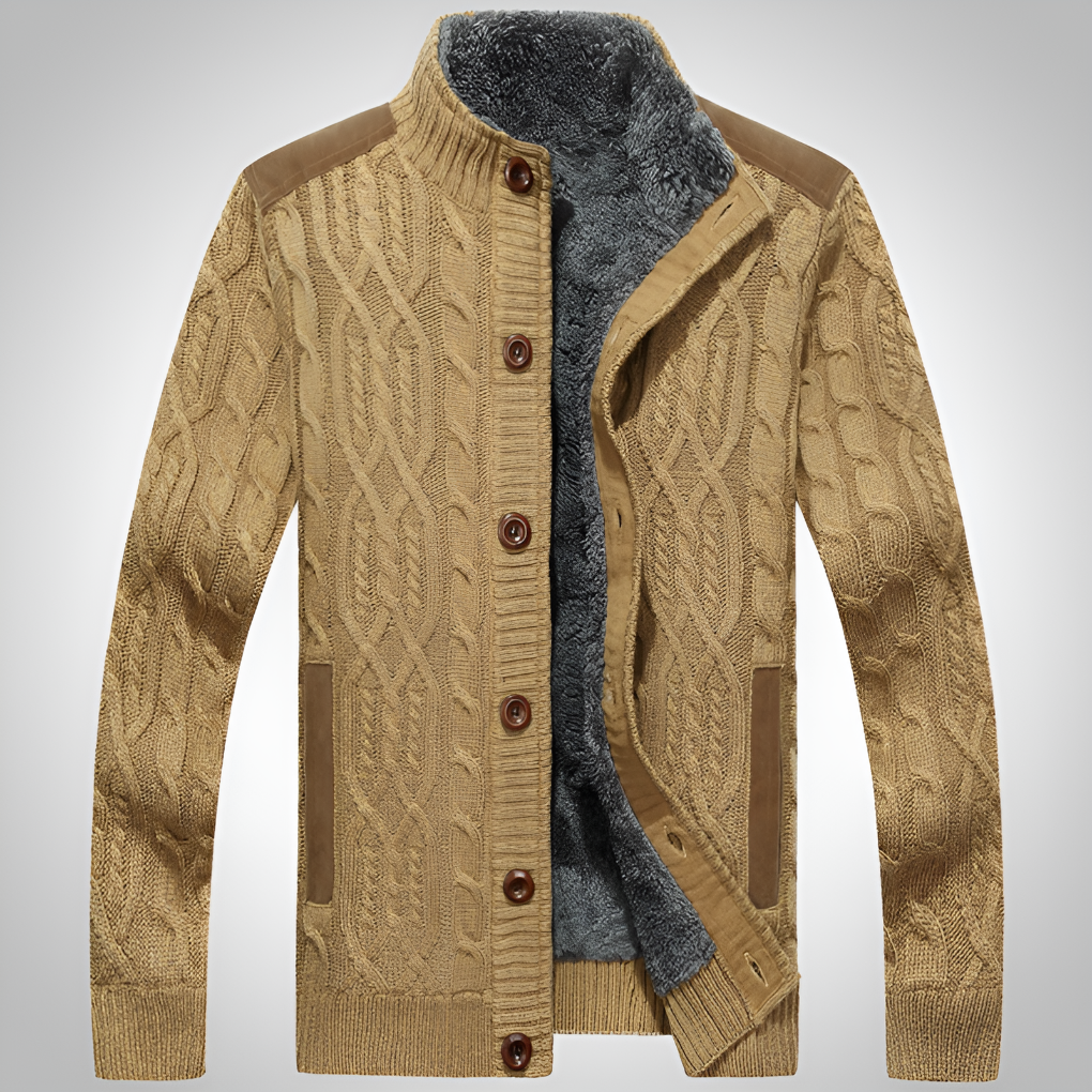 Cozy Men's Fleece Lined Jacket - Olytrend