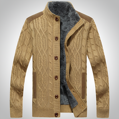 Cozy Men's Fleece Lined Jacket - Olytrend