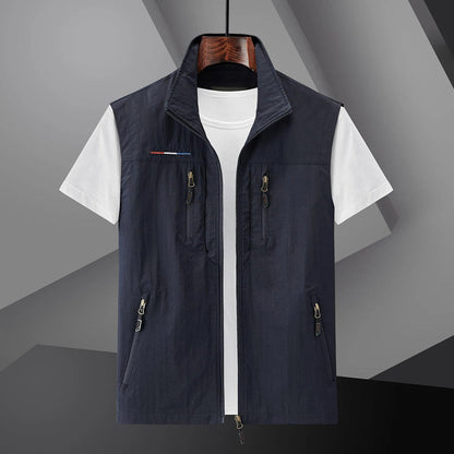 Practical Outdoor Mens Travel Fishing Vest - Olytrend