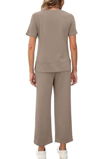Soft Cozy Knit Loungewear Set for Daily Wear
