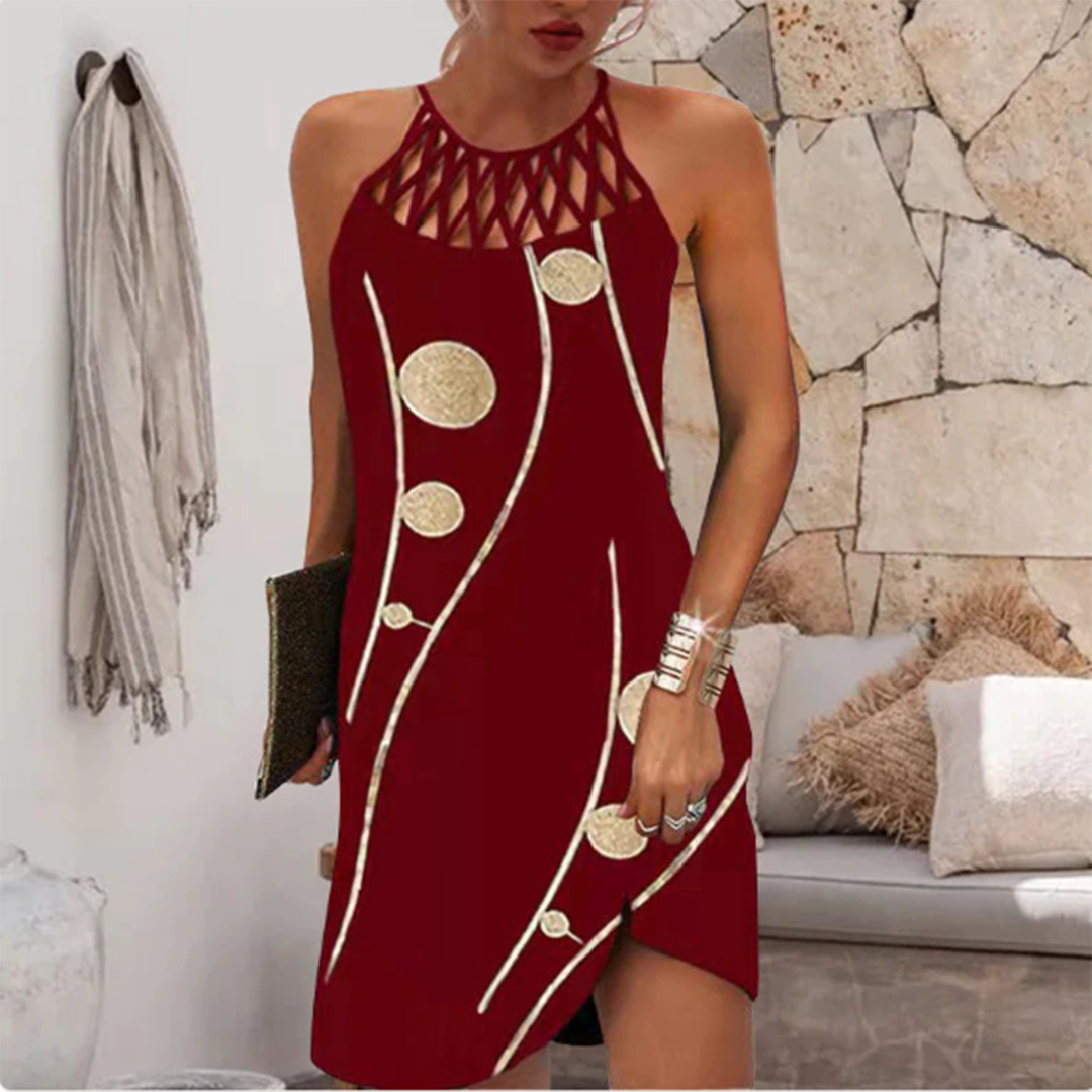 Casual Summer Halter Dress for Women