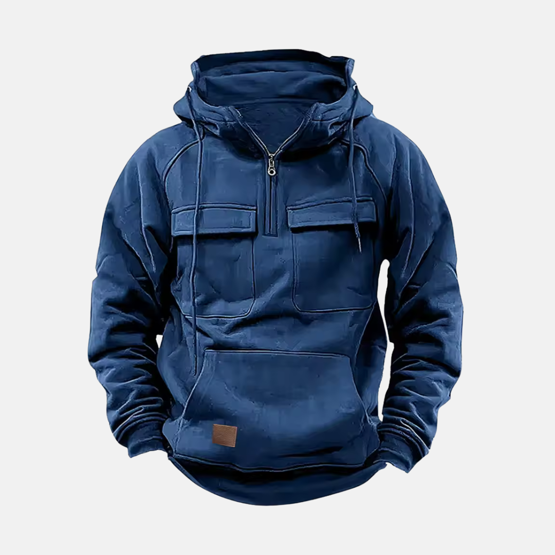 Comfortable Loose Fit Hooded Jacket