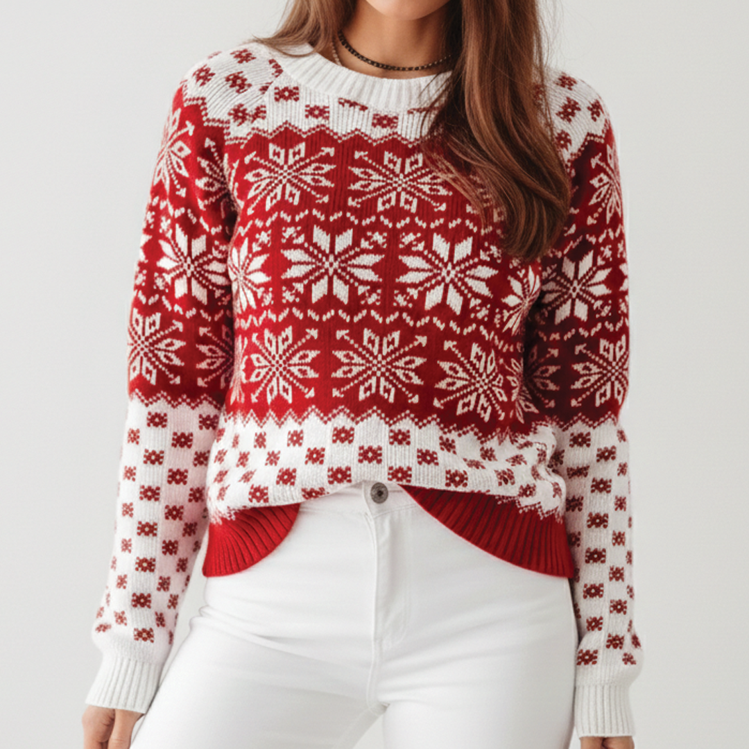 Festive Holiday Crew Sweater