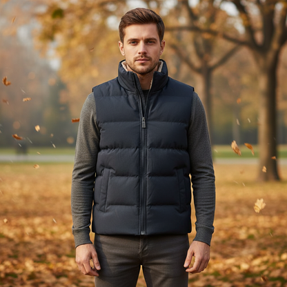 Warm Padded Gilet for Men - Pexav