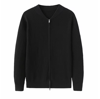 Men's Zip Up Knit Cardigan Sweater