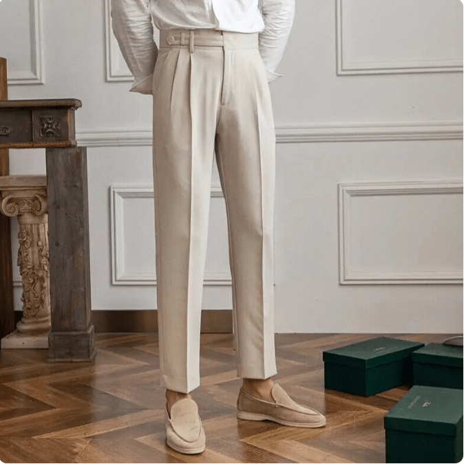 Slim Fit Formal Mens Trousers - Nocini