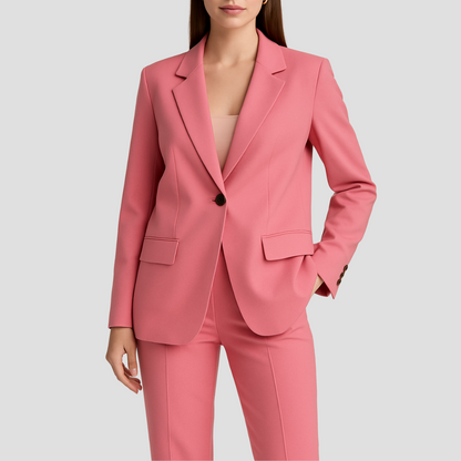 Classic Fit Women's Pantsuit Set