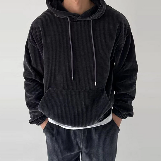 Comfortable Casual Hoodie with Drawstring Pocket