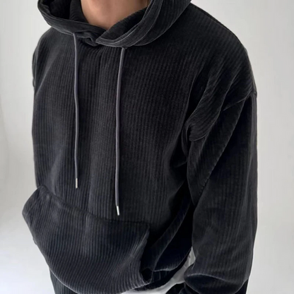 Comfortable Casual Hoodie with Drawstring Pocket
