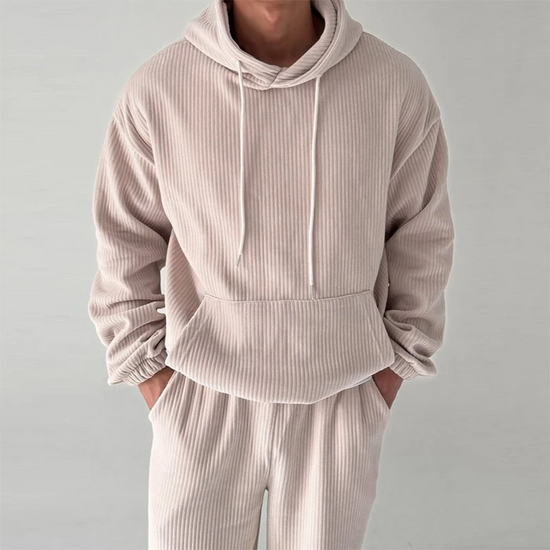 Comfortable Casual Hoodie with Drawstring Pocket - Nocini