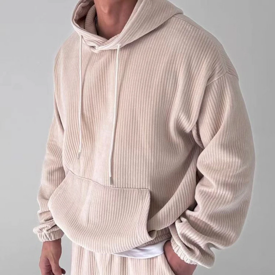 Comfortable Casual Hoodie with Drawstring Pocket