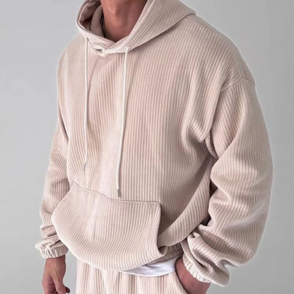 Comfortable Casual Hoodie with Drawstring Pocket
