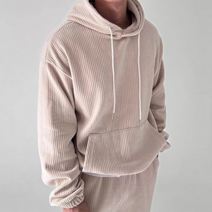 Comfortable Casual Hoodie with Drawstring Pocket