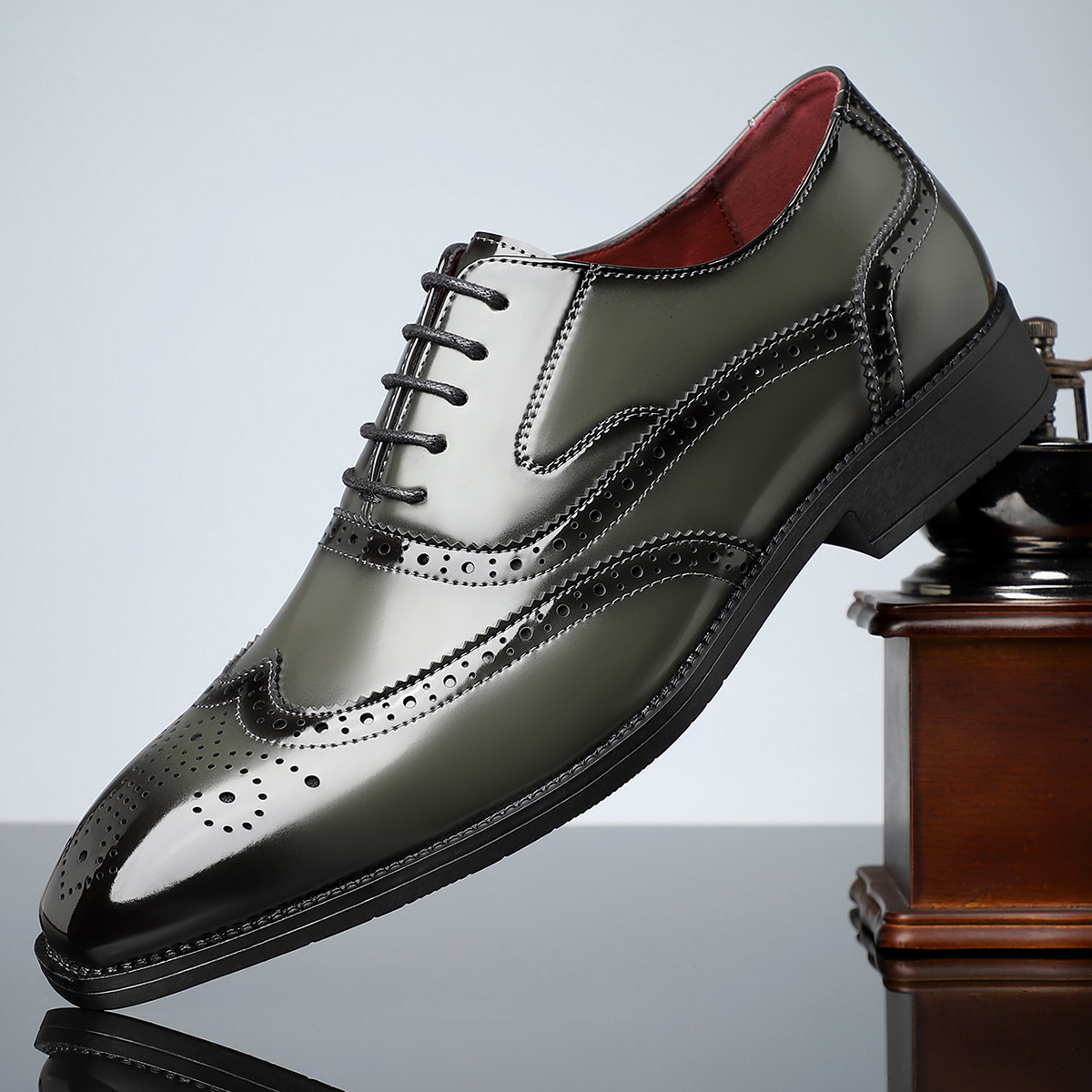 Classic Leather Oxfords for Men