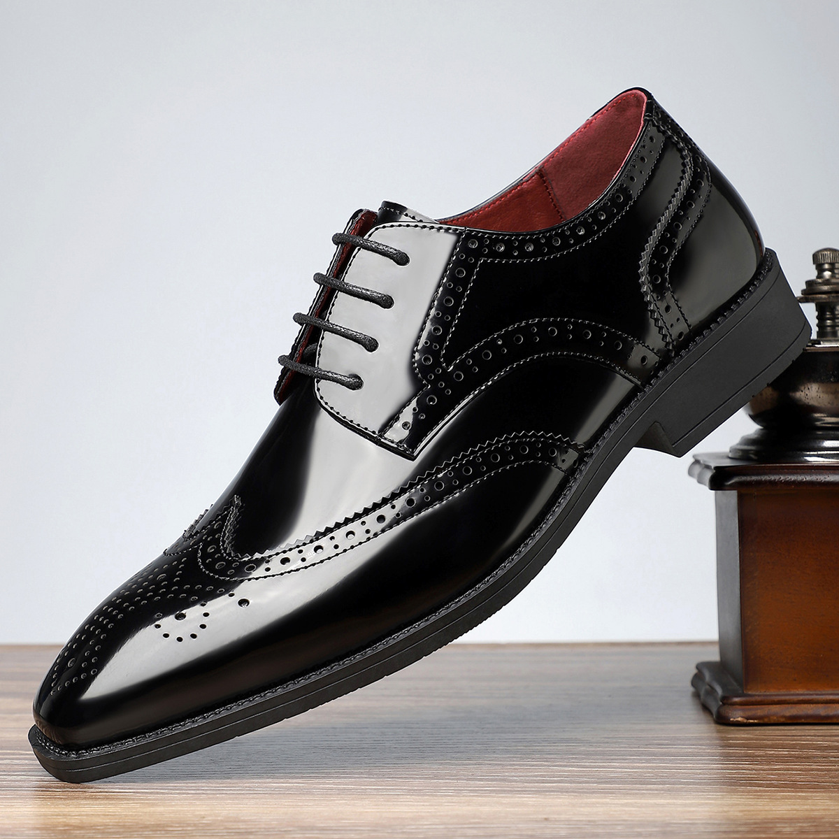 Classic Leather Oxfords for Men