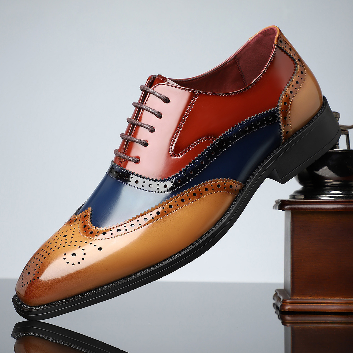 Classic Leather Oxfords for Men - Nocini