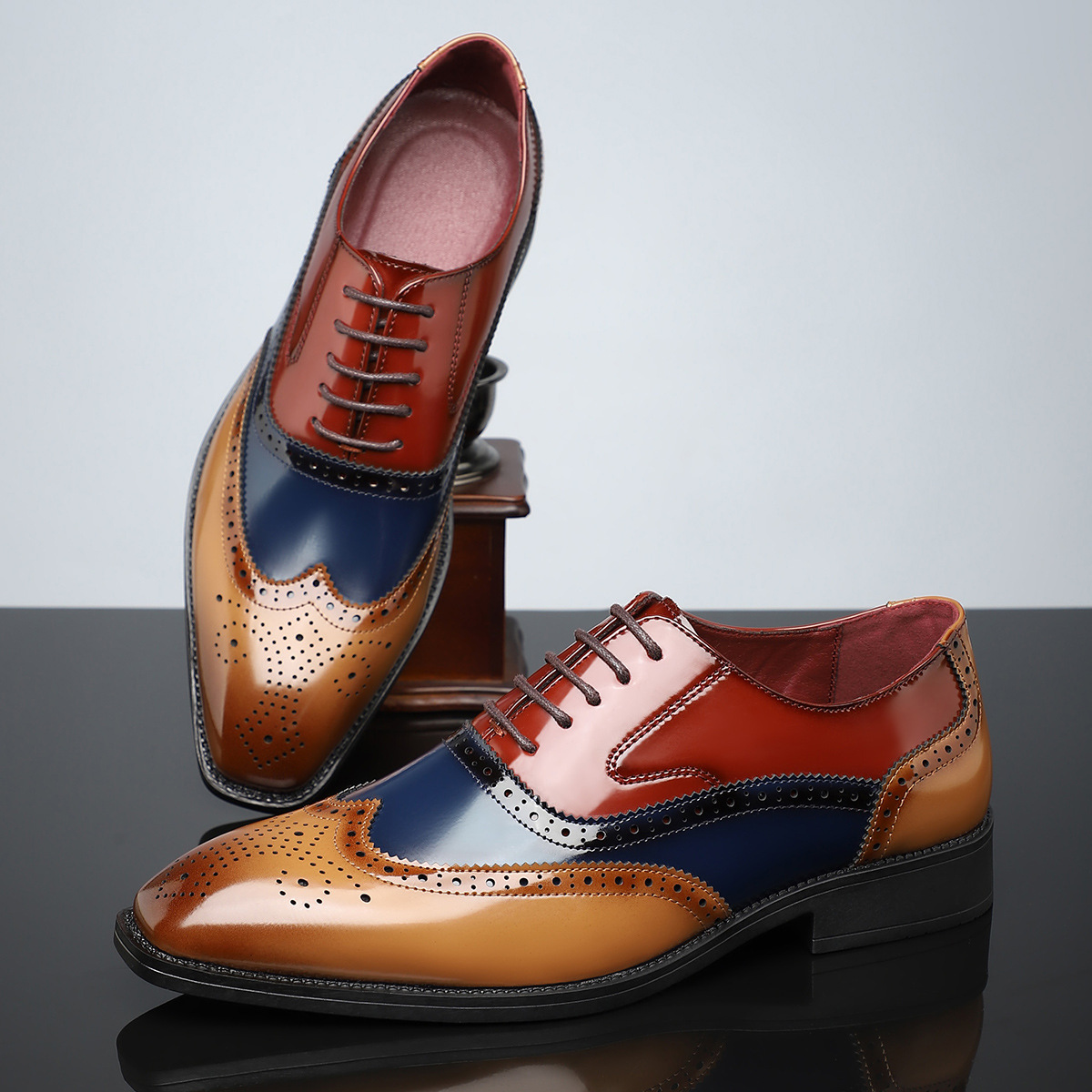 Classic Leather Oxfords for Men