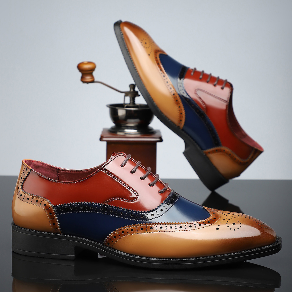 Classic Leather Oxfords for Men