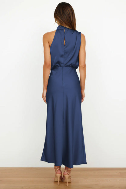 Luxurious Silk Floor Length Dress