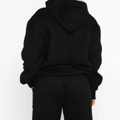 Casual Sport Hoodie Tracksuit Set