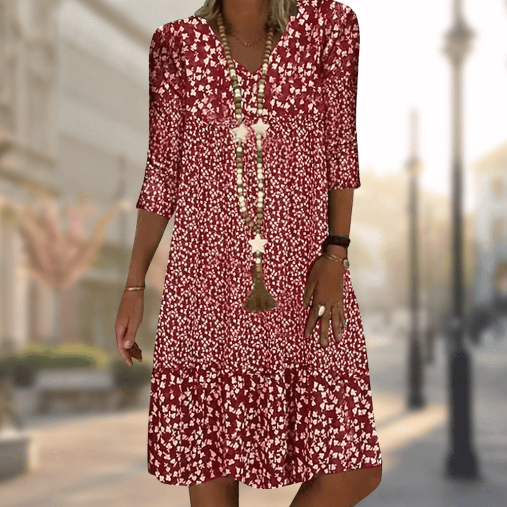 Lovely Floral Maxi Sundress for Women