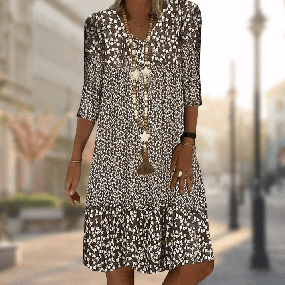 Lovely Floral Maxi Sundress for Women