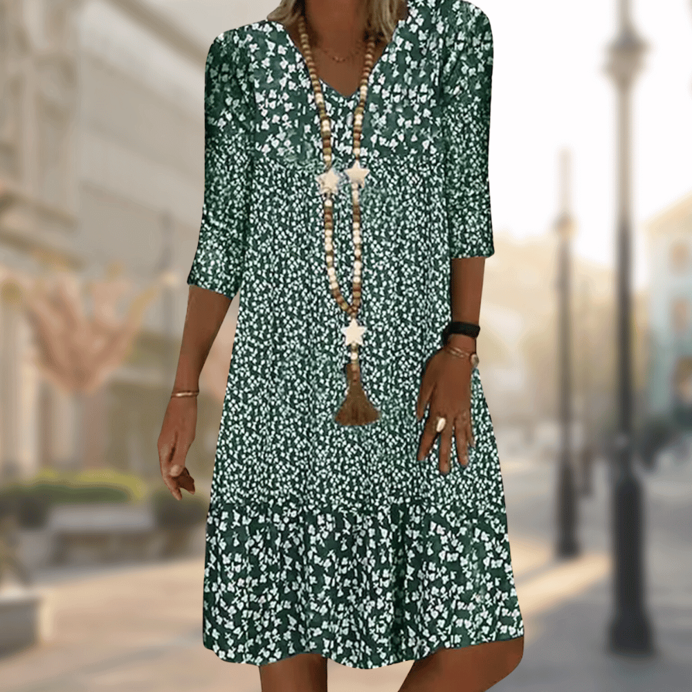 Lovely Floral Maxi Sundress for Women
