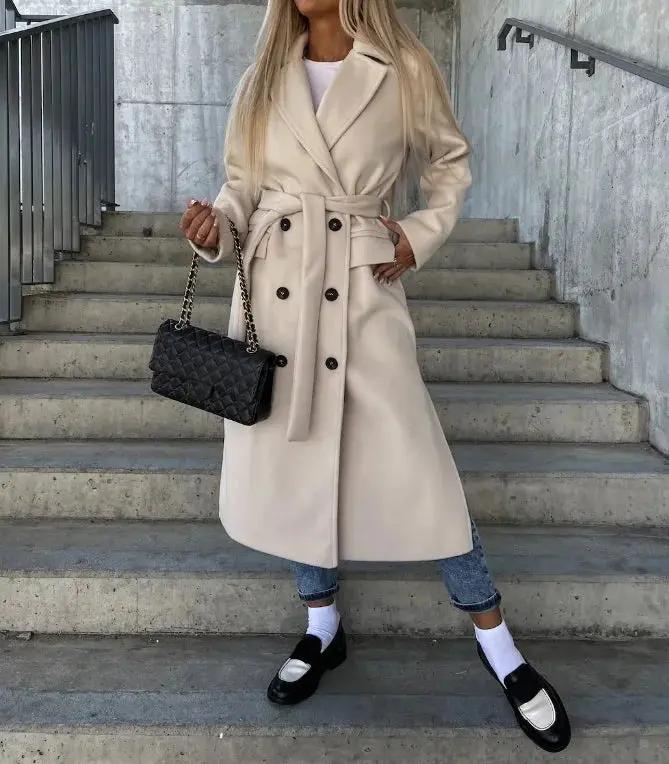Classic Fit Ladies Winter Overcoat - Nocini