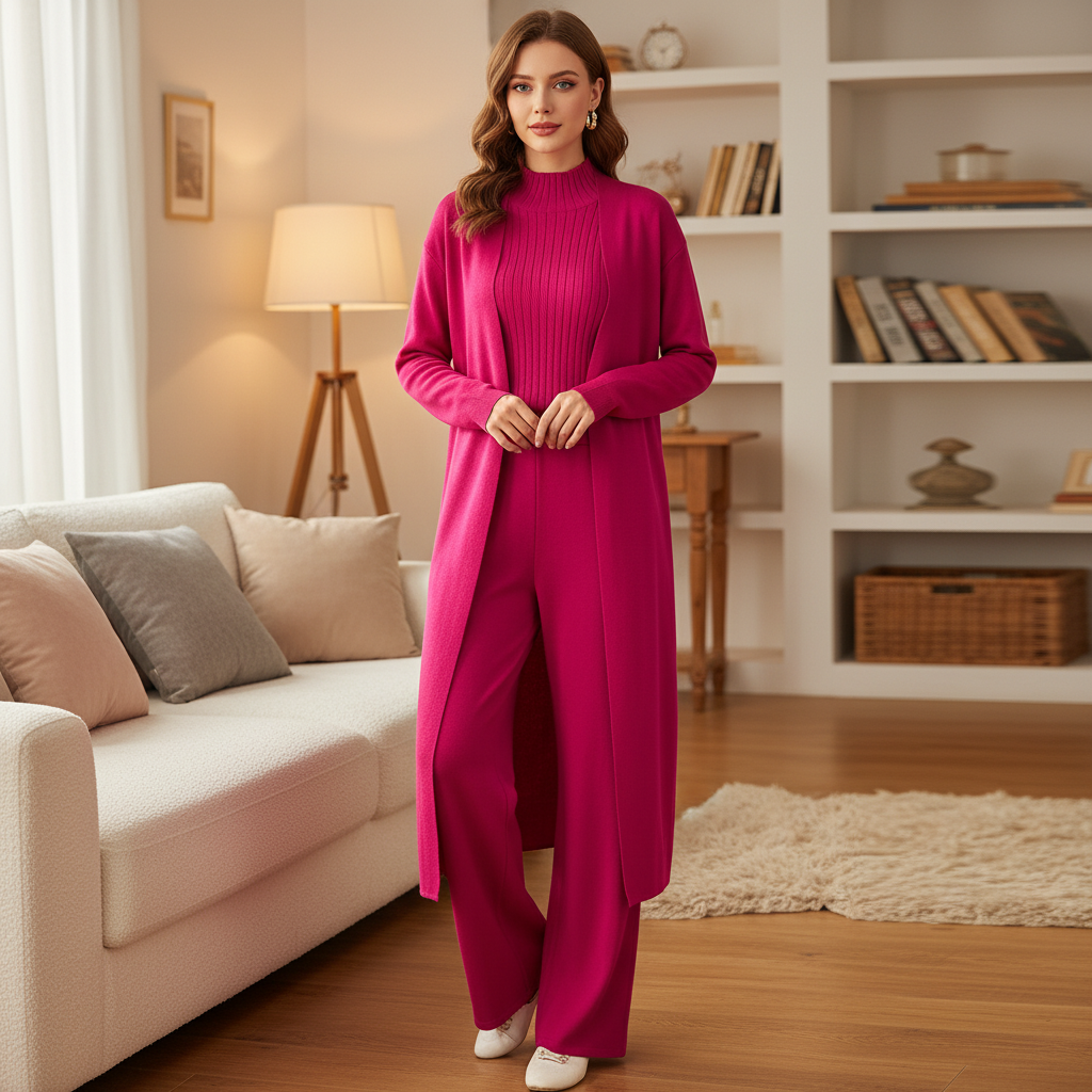 Comfortable Floral Living Room Set - Pexav