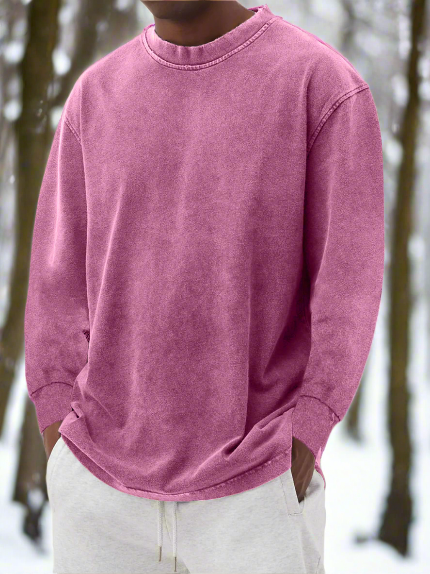 Comfy Men's Crew Neck Sweatshirt