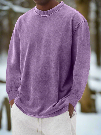 Comfy Men's Crew Neck Sweatshirt