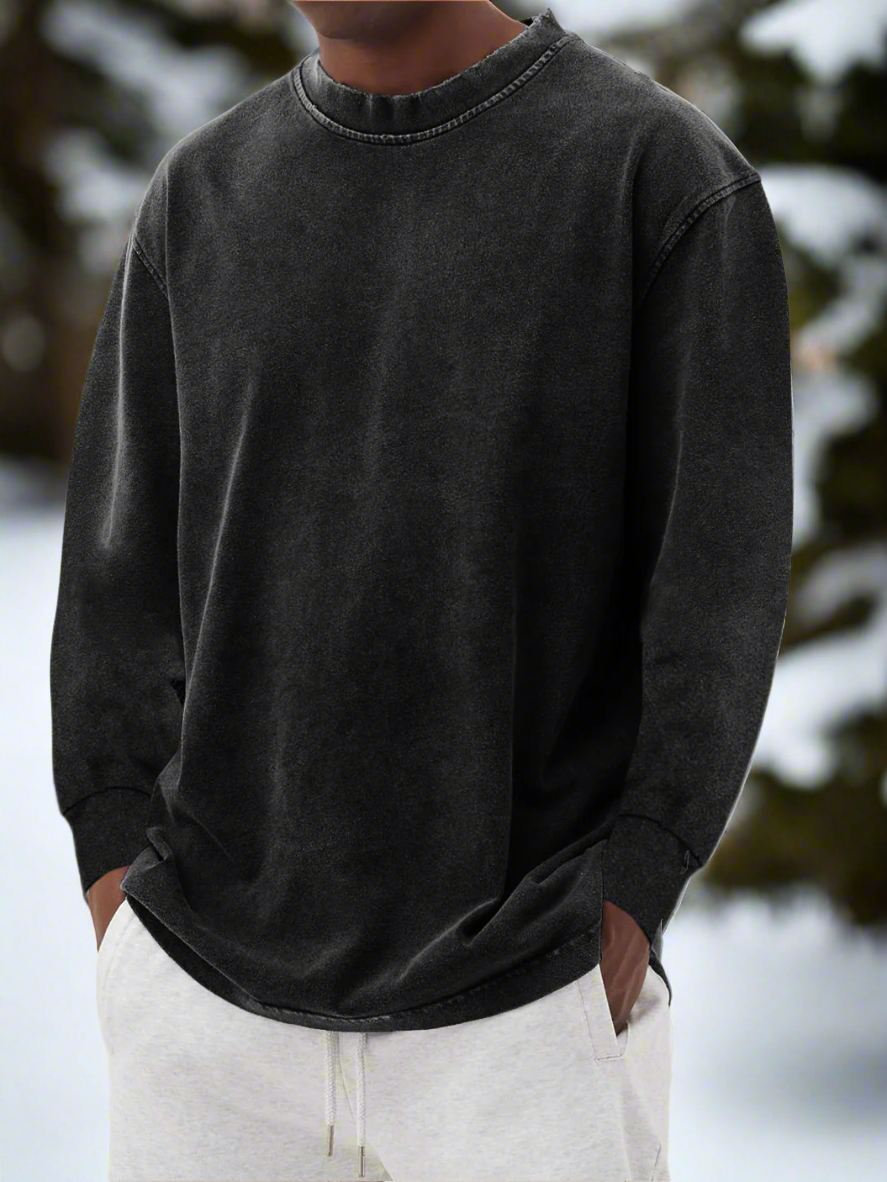 Comfy Men's Crew Neck Sweatshirt
