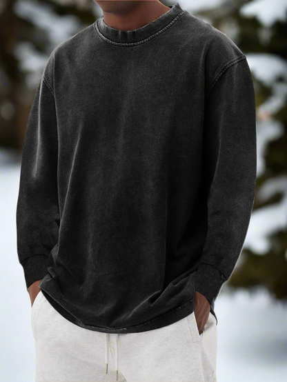Comfy Men's Crew Neck Sweatshirt