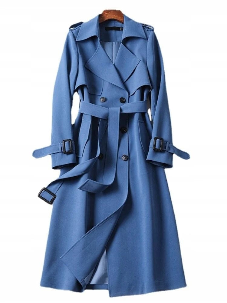 Classic Chic Women's Trench Coat with Modern Style