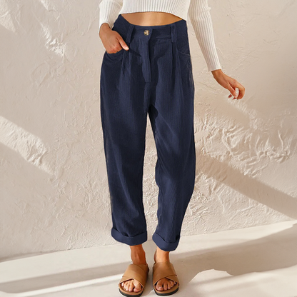 Ladies Classic Fit Cuffed Pants