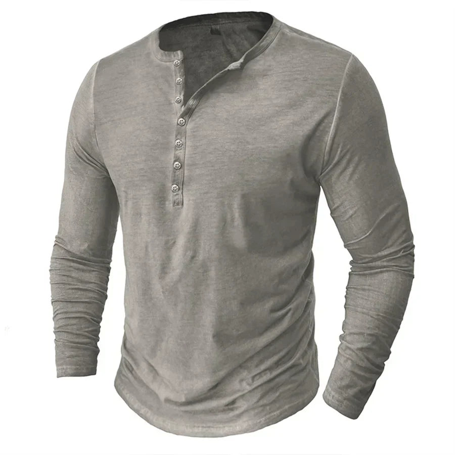 Cooper | Mens Relaxed Fit Cotton Baseball Shirt