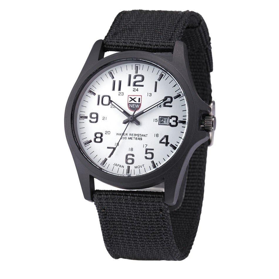 Tough Tactical Watch with Glow-in-Dark Face