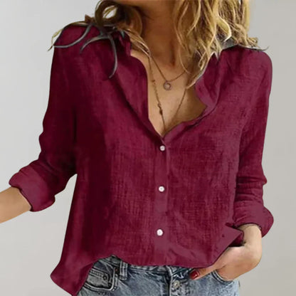 Classic Elegant Long Sleeve Blouse