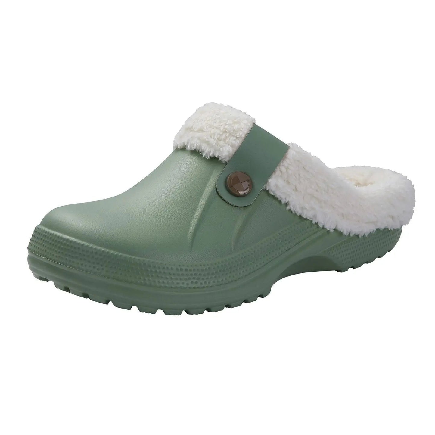 Cozy Women's Snow Clogs - Soft Fleece Lining