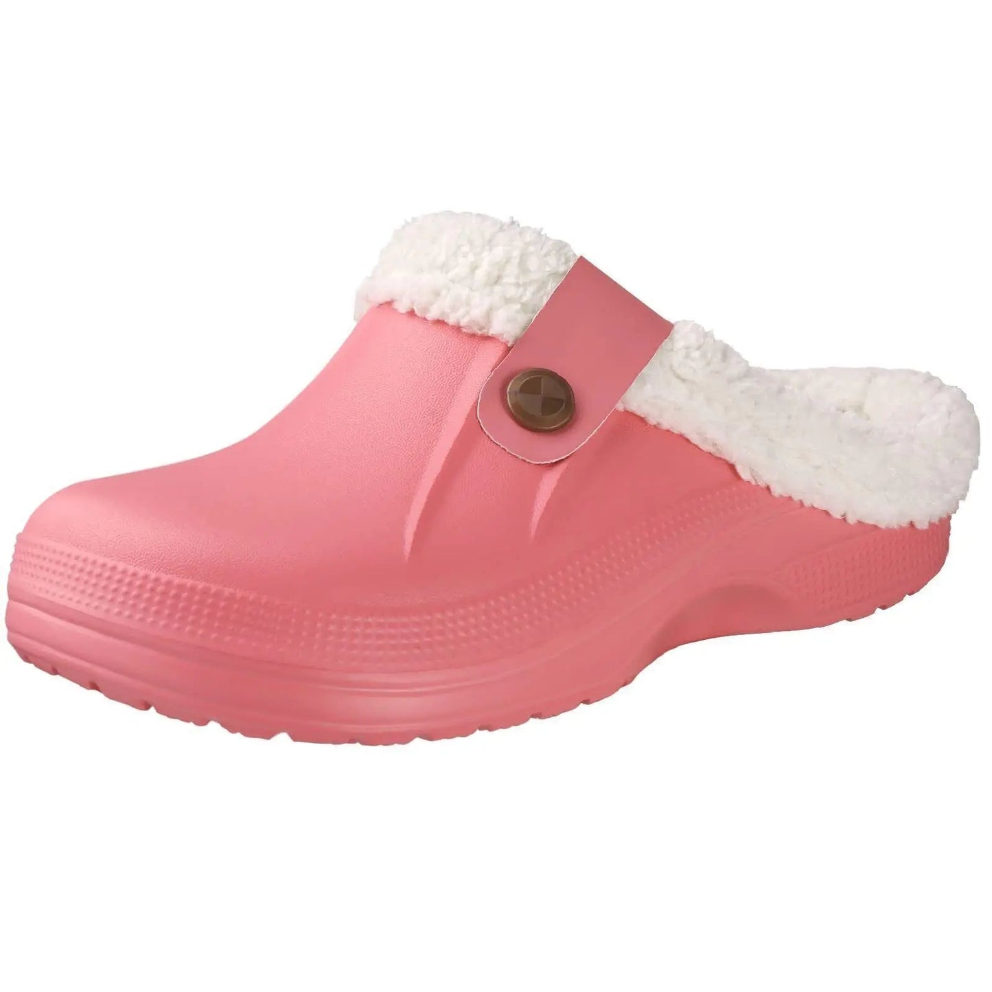 Cozy Women's Snow Clogs - Soft Fleece Lining