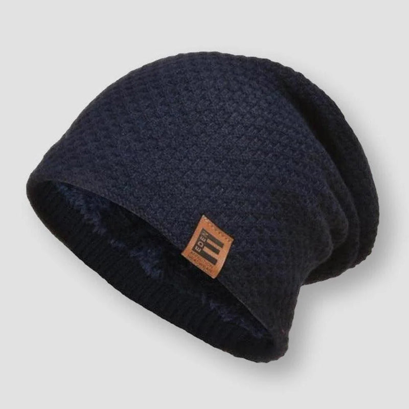Warm Fleece Lined Slouchy Fit Winter Beanie