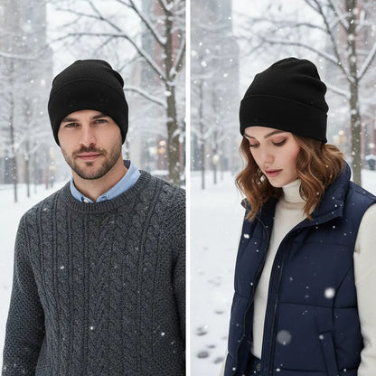 Relaxed Fit Warm Winter Beanie - Pexav