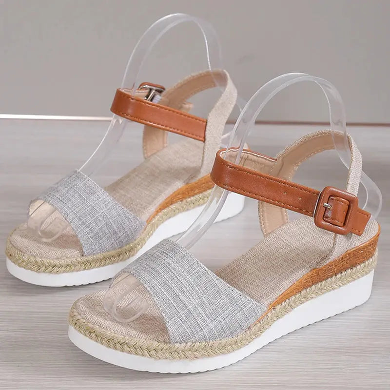 Chic High Heel Wedge Sandals for Women