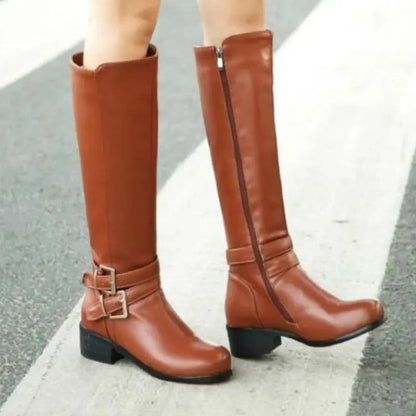 Trendy High Heel Boots for Women in Black or Brown - Nocini