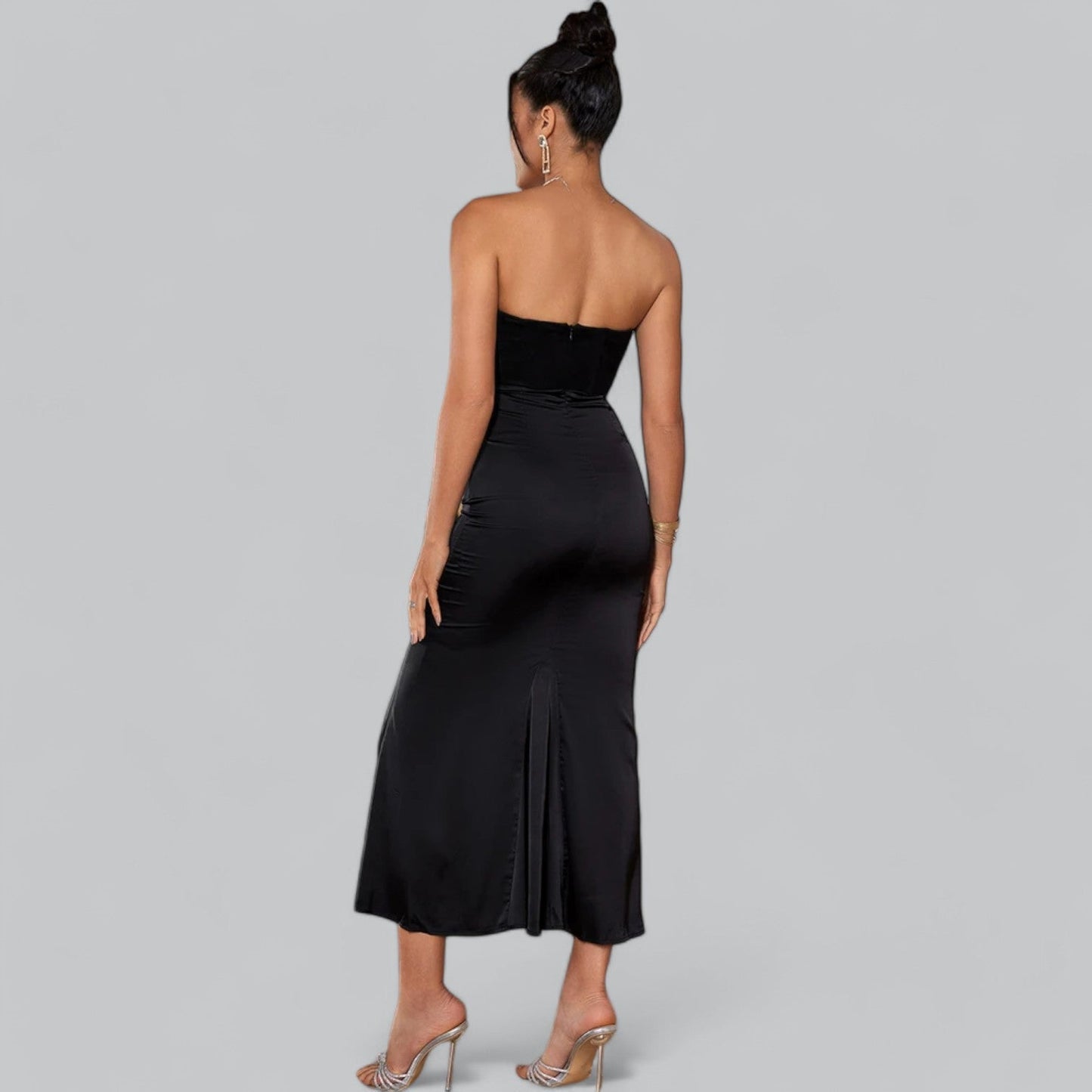 Luxurious Lace Off Shoulder Evening Gown