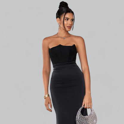 Luxurious Lace Off Shoulder Evening Gown